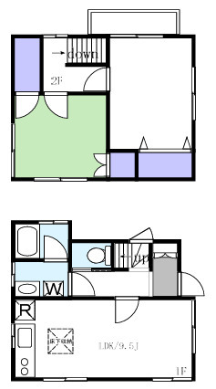 弘明寺戸建の間取り