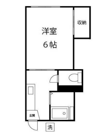 オレゴンハイツAの間取り
