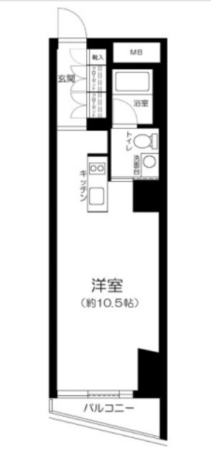 桜丘町の完工年月(2009年12月)築の賃貸マンションの間取り