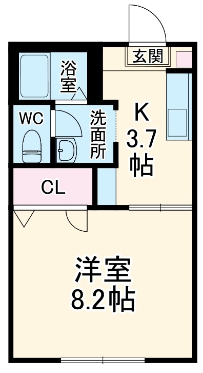 ヴィラージュの間取り