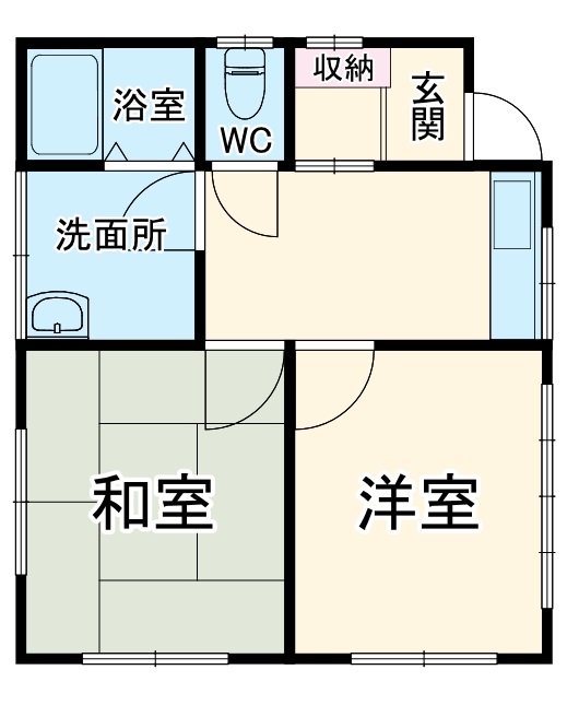 ハイム二見の間取り
