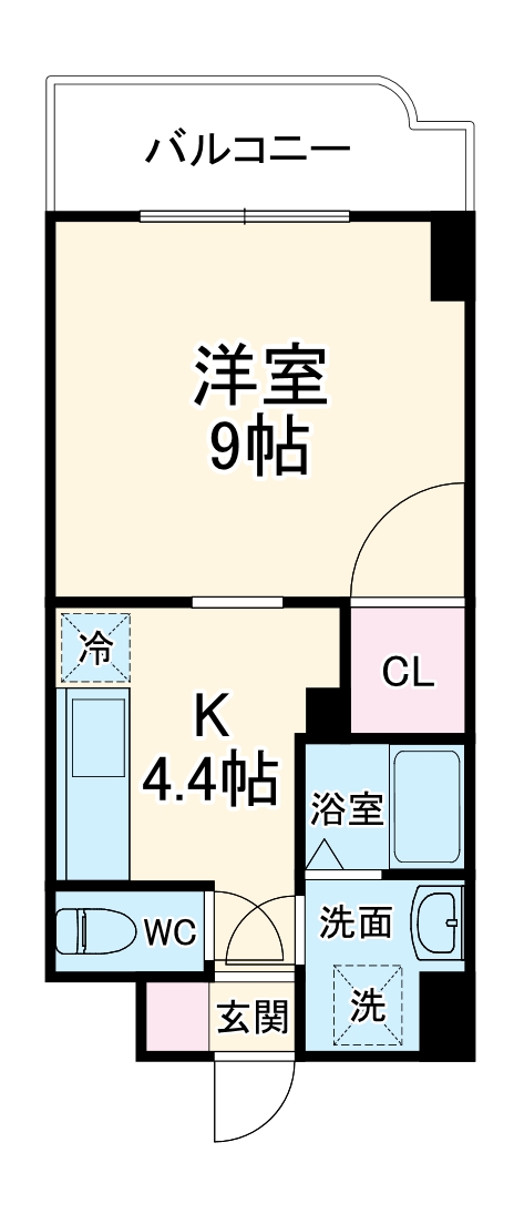 チェリーコート岡野の間取り