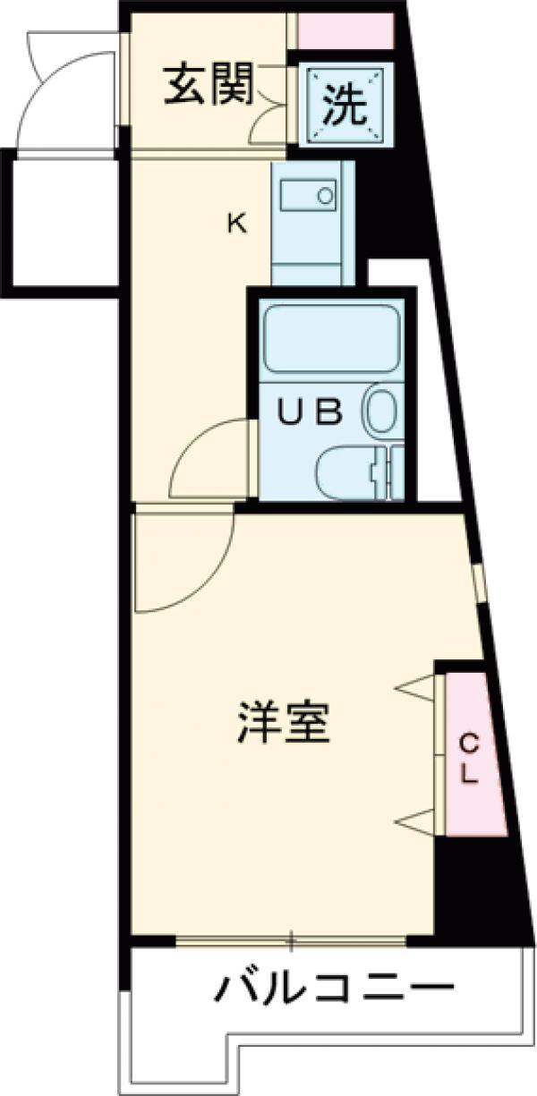 グランレーブ南麻布の間取り