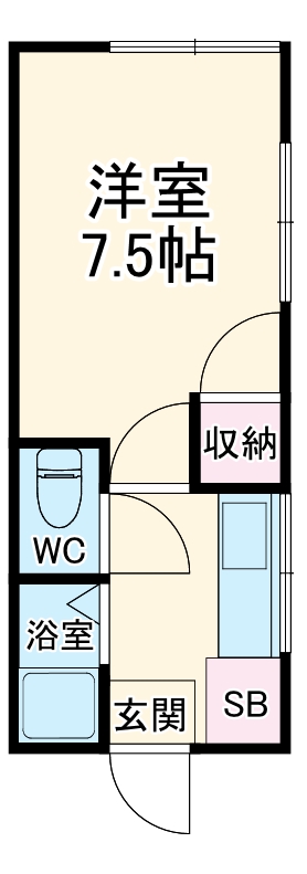 ベストメゾン溝の口の間取り