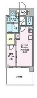 クレストコート東陽町の間取り