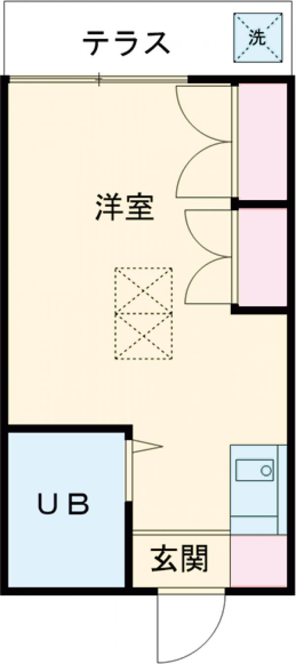 アーバンリゾート三軒茶屋Part3の間取り