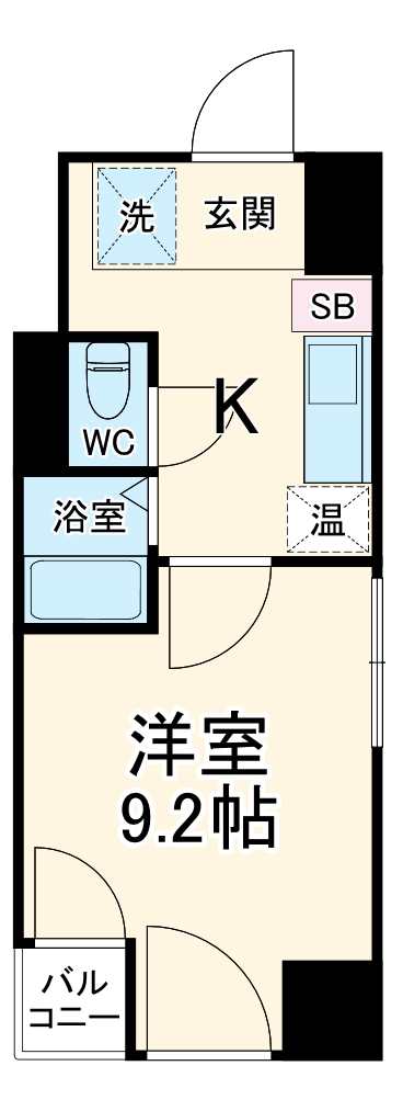 グランドパレス御池の間取り