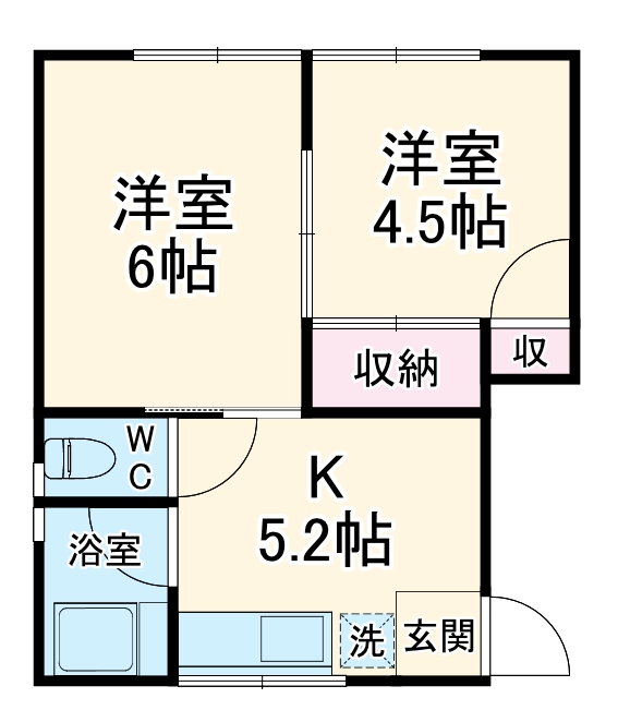 第二鈴木ハイツの間取り