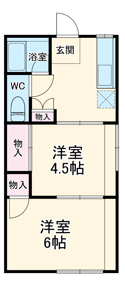 第一鈴木ハイツの間取り