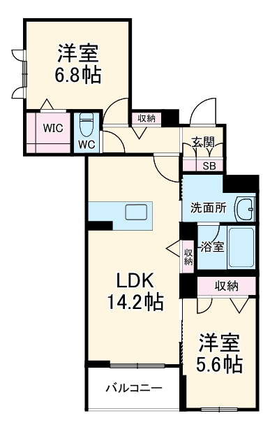イルストーン古川の間取り
