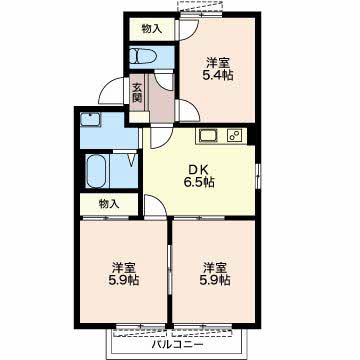 ファミールZUIUNの間取り