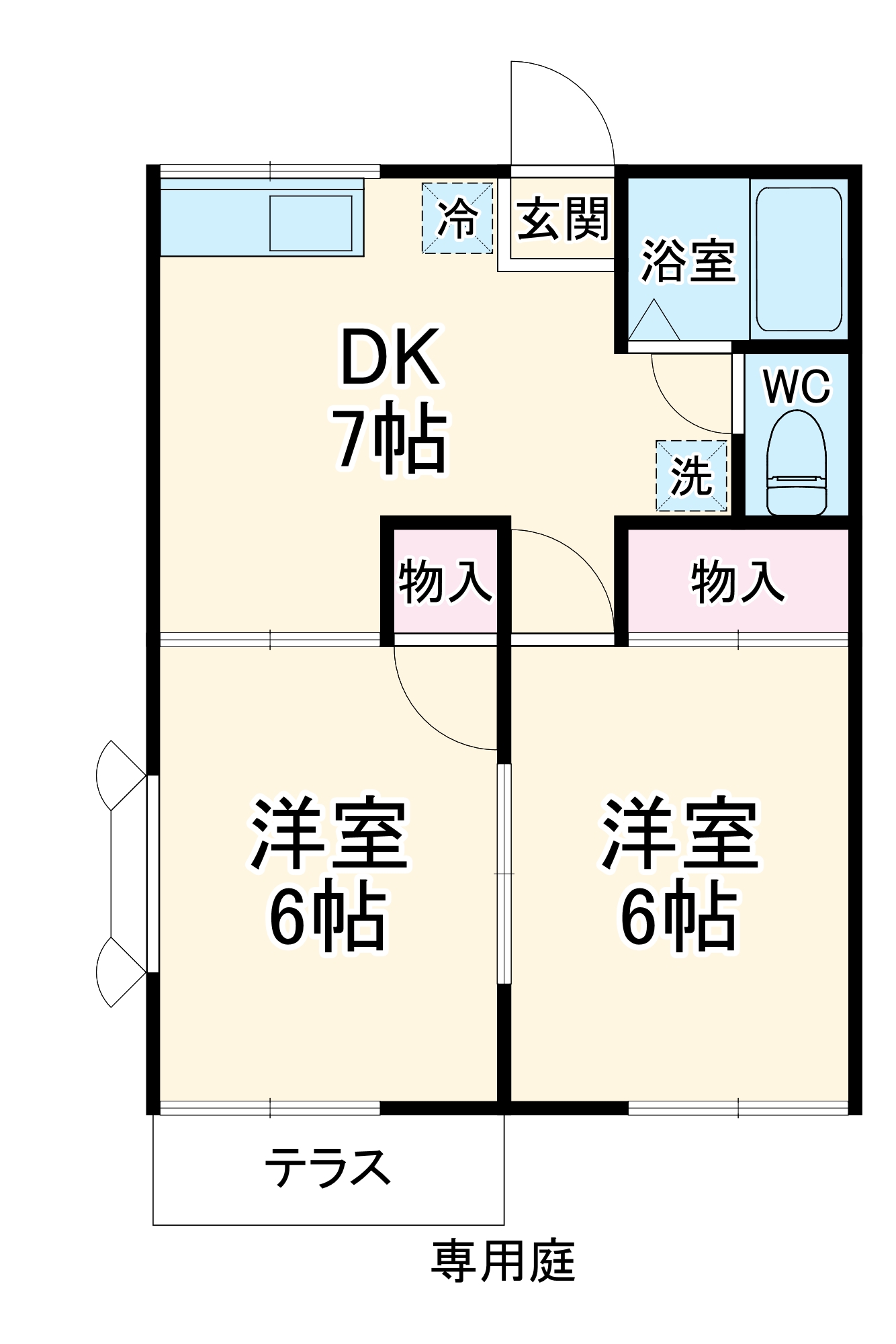 ファミーユ佐藤の間取り
