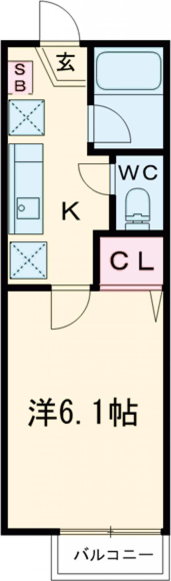 ひまわりハウスAの間取り
