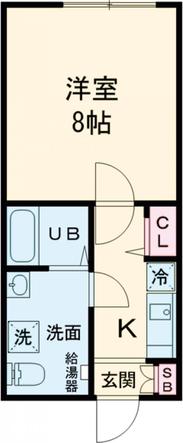スカイラシクラス武蔵関の間取り