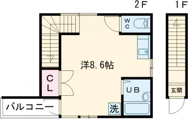 IKフラット3の間取り