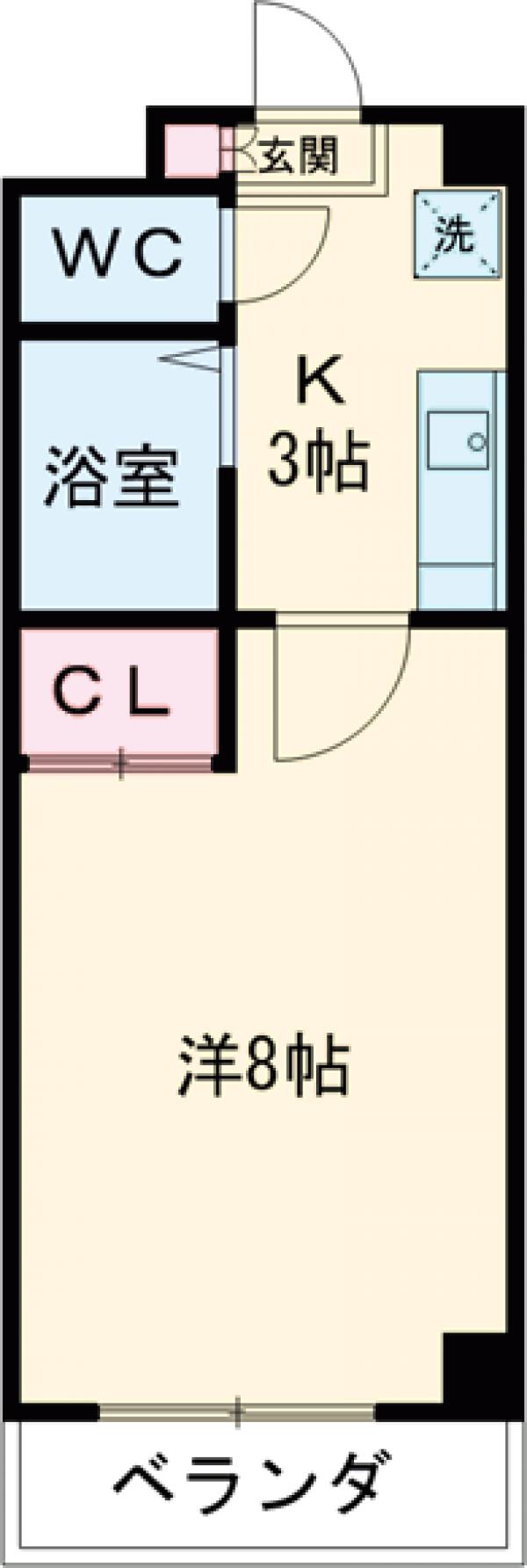 高円寺スルーエの間取り