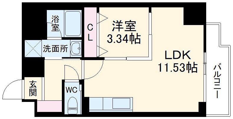 URBANAGE新横浜の間取り
