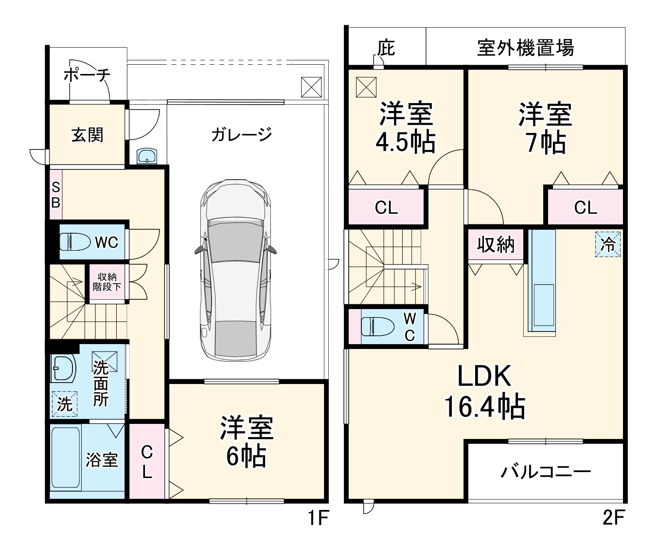 苗田町77KODATEXPGの間取り