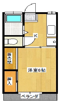 シエスタⅡの間取り