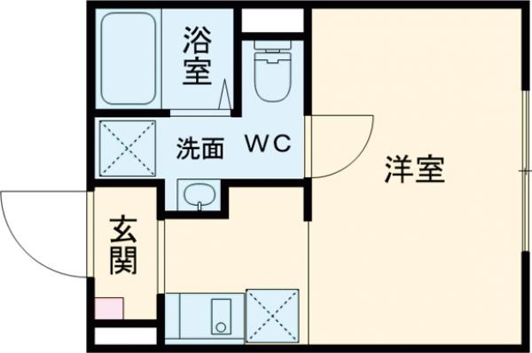 Luce町屋の間取り