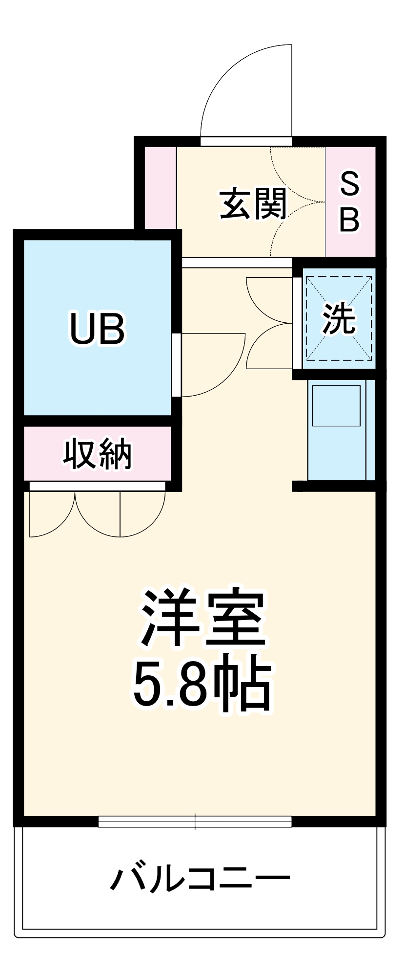 サンマリノ アネックスの間取り