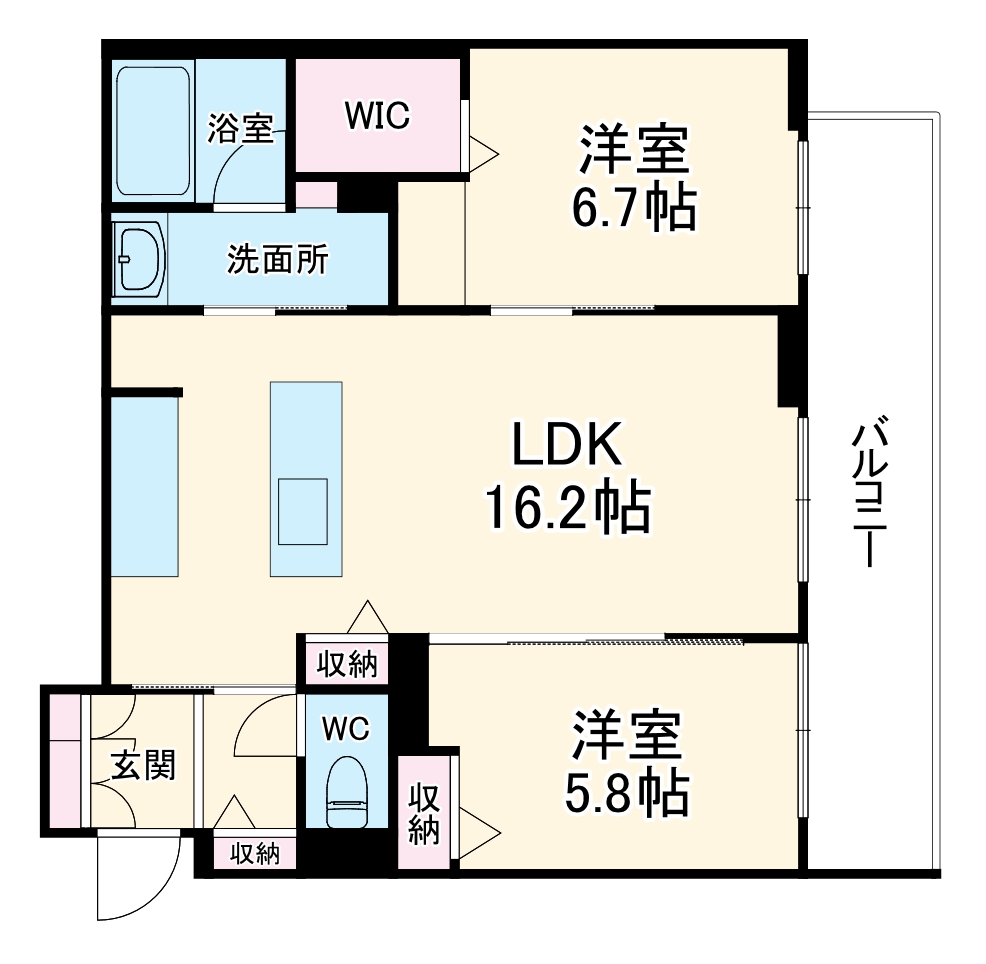 フジスター浜松の間取り