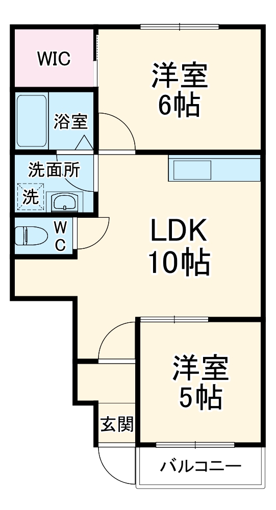アーバンキブネの間取り