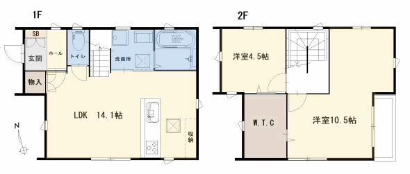TYS'Yの間取り