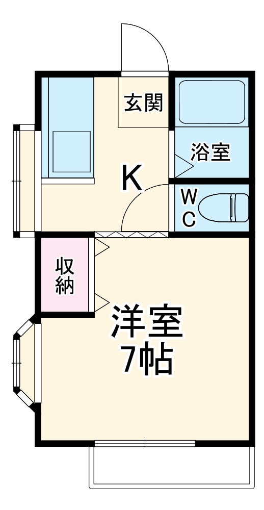 金目邸の間取り