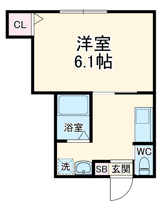 Ambition大谷の間取り