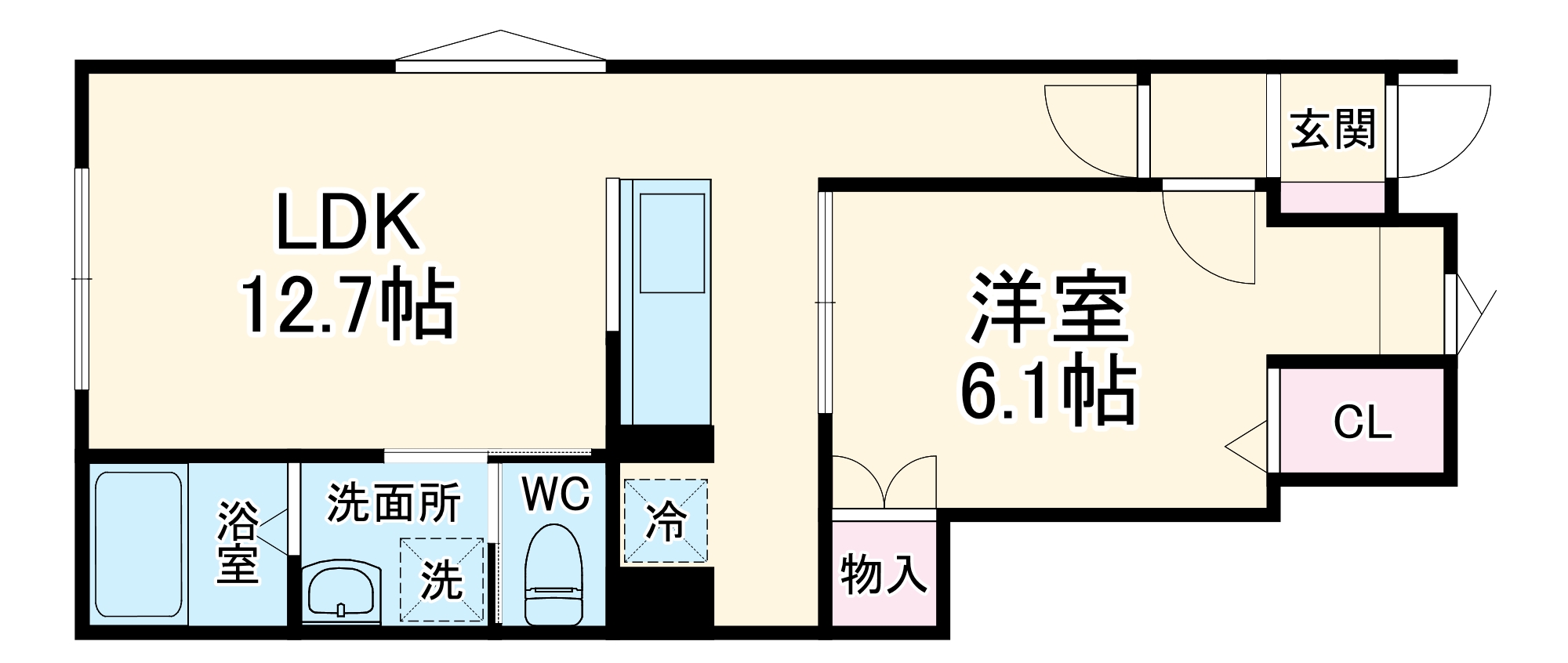 コネクトパーク花園町の間取り
