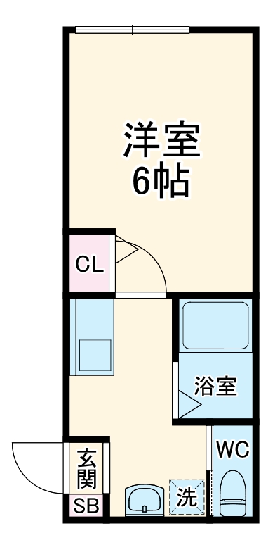 Ambition大谷の間取り