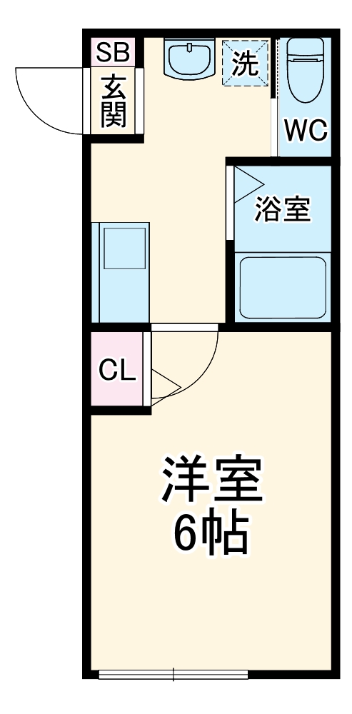 Ambition大谷の間取り