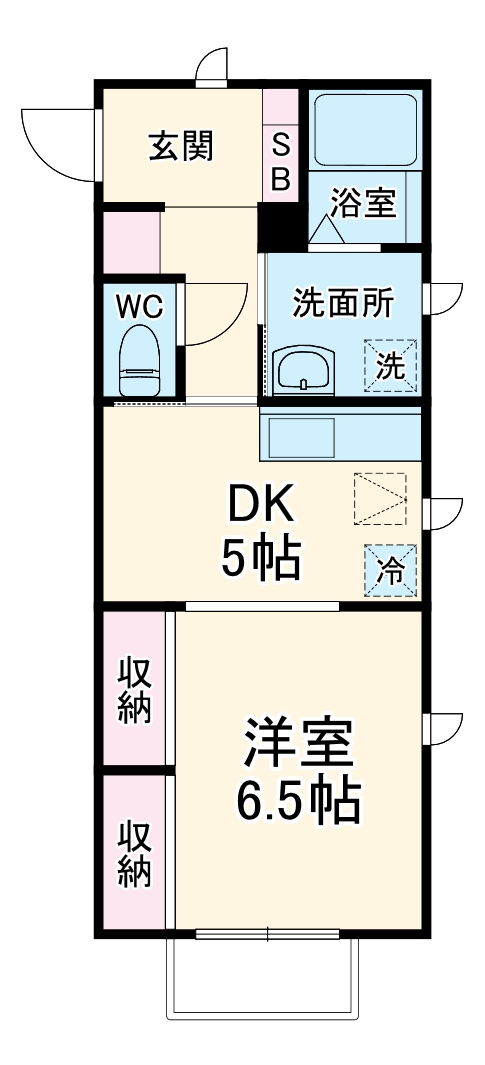 Soleste湘南の間取り