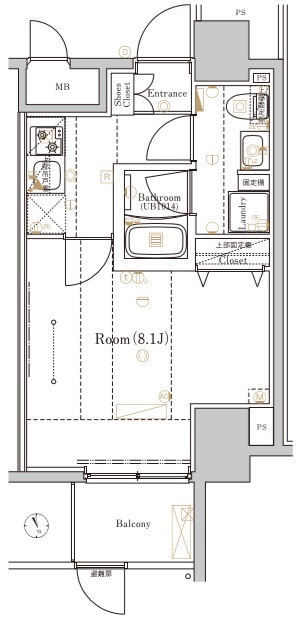 RELUXIA TOKYO NORTHの間取り