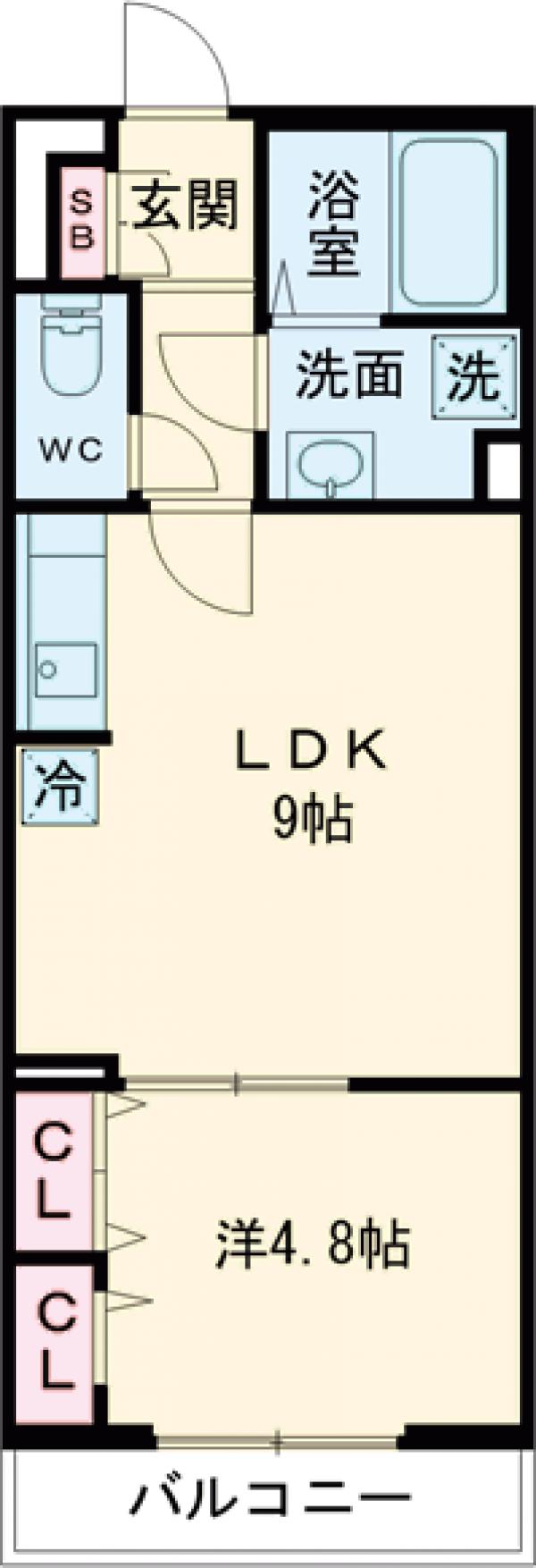 リブリ・ルアージュ学園東の間取り