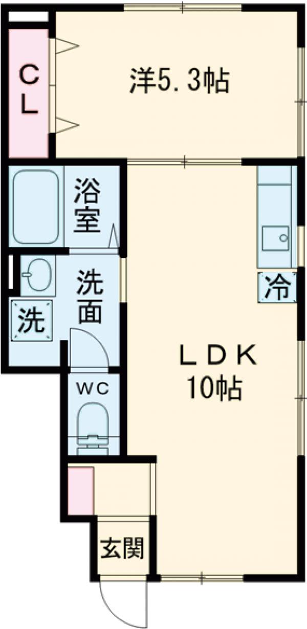 ウエルストン国立の間取り