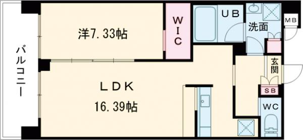 プレジオ北綾瀬ASIANの間取り