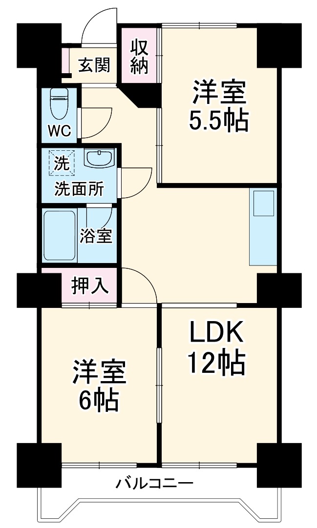 グランフォレストの間取り
