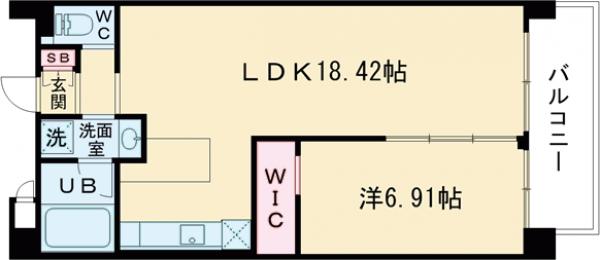 プレジオ北綾瀬ASIANの間取り