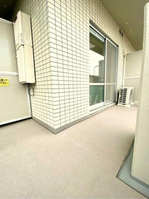 12/25 バルコニー