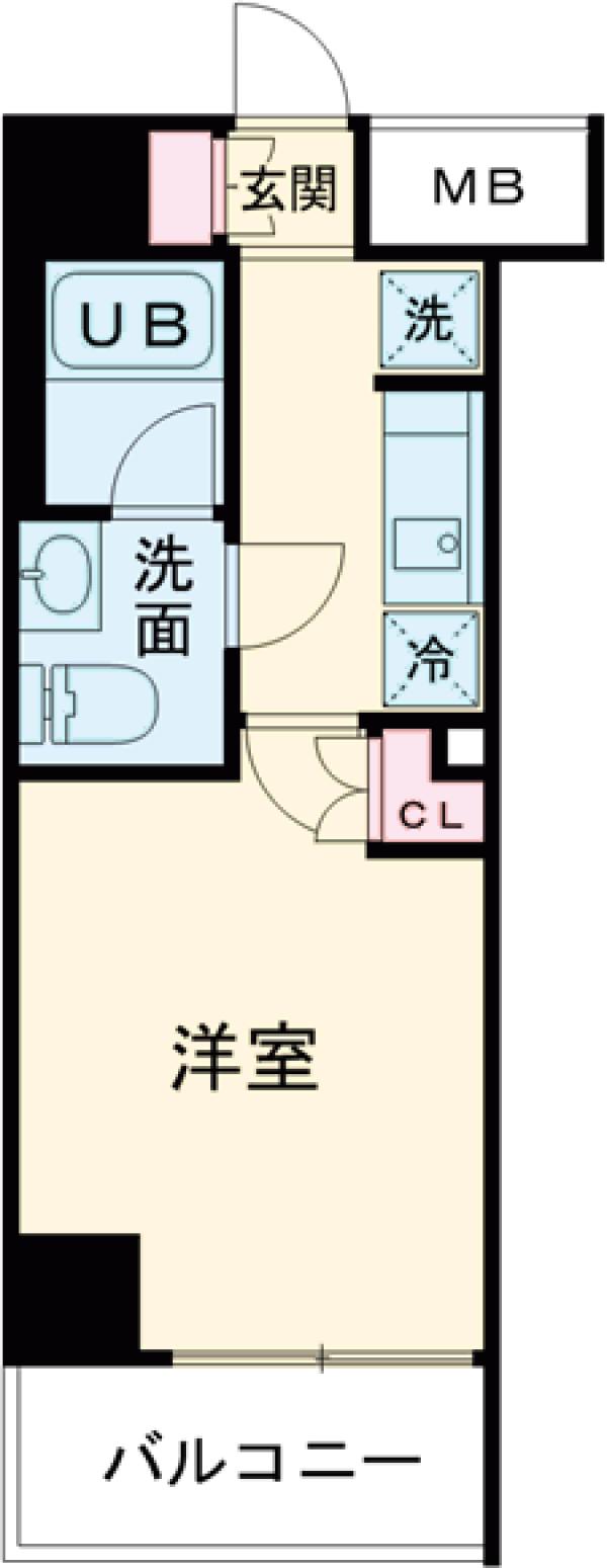 ハイズ綾瀬Ⅱの間取り