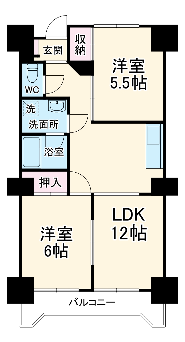グランフォレストの間取り