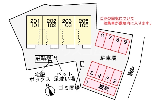 22/28 駐車場
