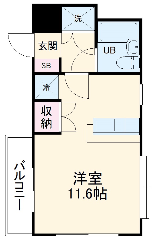 ローズマンションA15の間取り