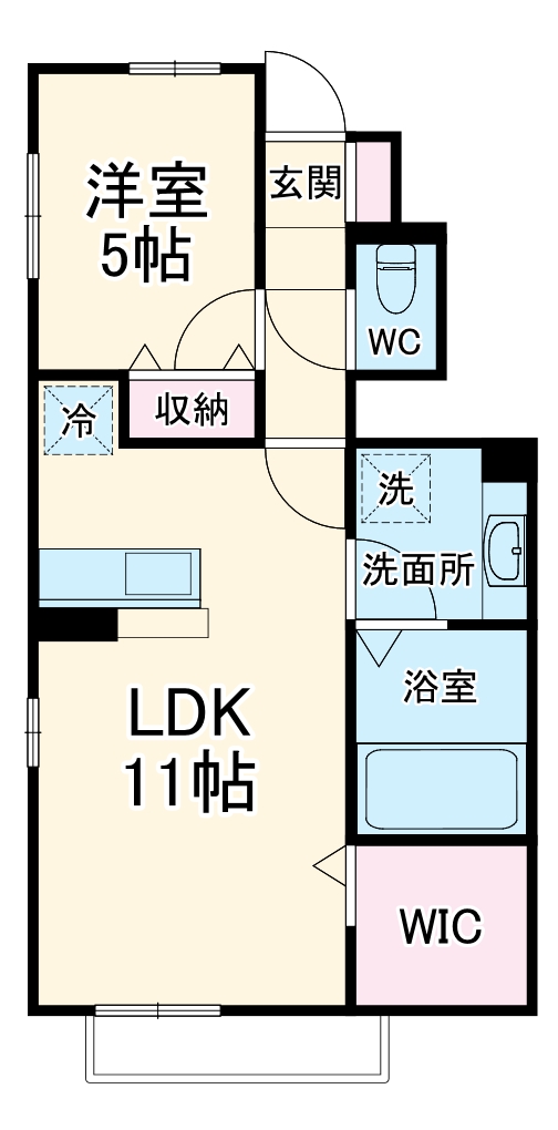 エスポワールKの間取り