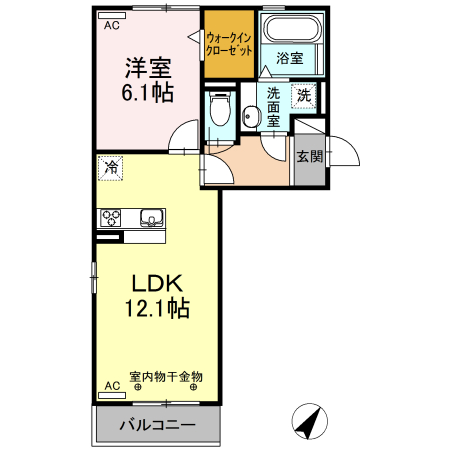 ロッソの間取り