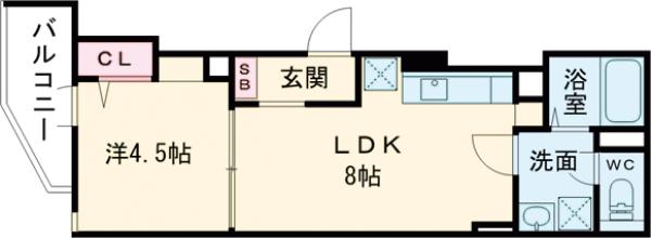 LUORE大塚の間取り