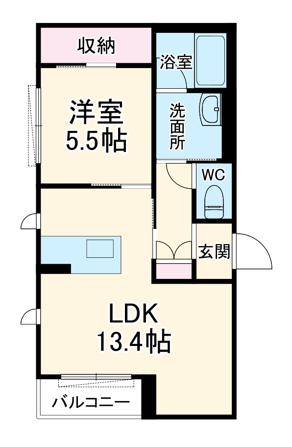 Andanteの間取り