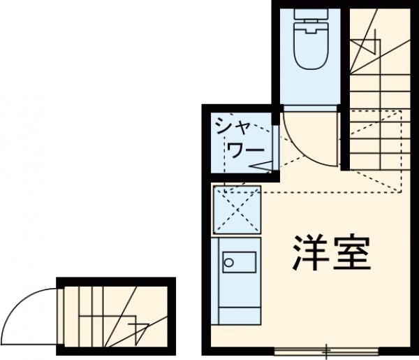 TOKYOβ西新井大師西7の間取り